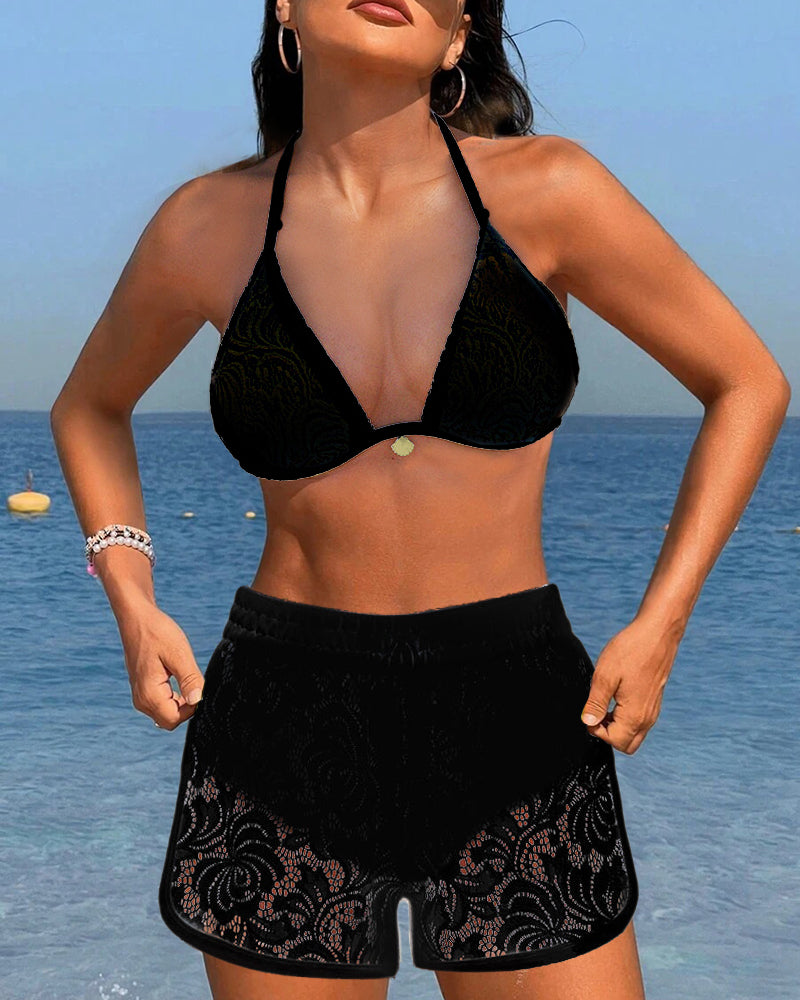 VALERIA® | BIKINI ENCAJE ELEGANTE