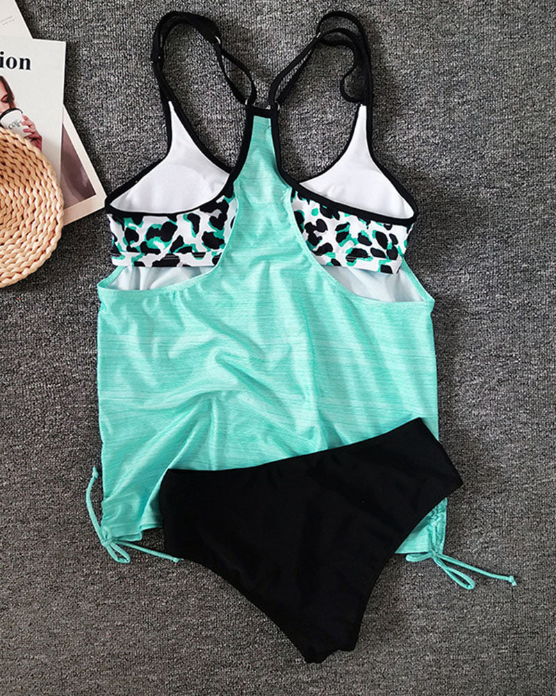 VALERIA® | TANKINI ESTAMPADO LEOPARDO