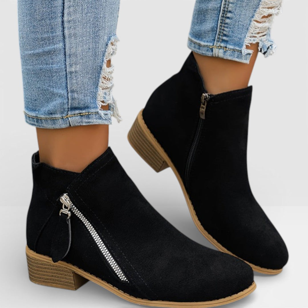 Sofia - Botines Elegantes con Tacón