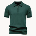 Polo Callahan de Punto con Cremallera
