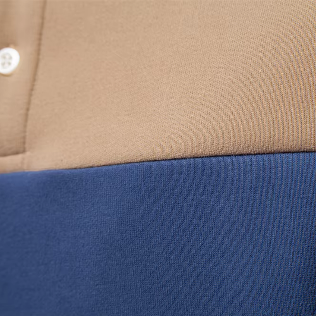 Sudadera Polo Rugby Beckett Bicolor