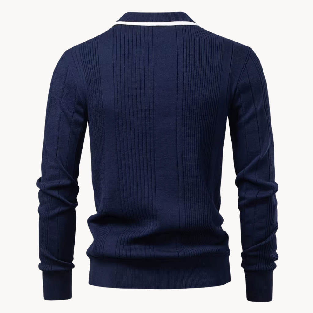 Polo Fletcher de Punto con Botones