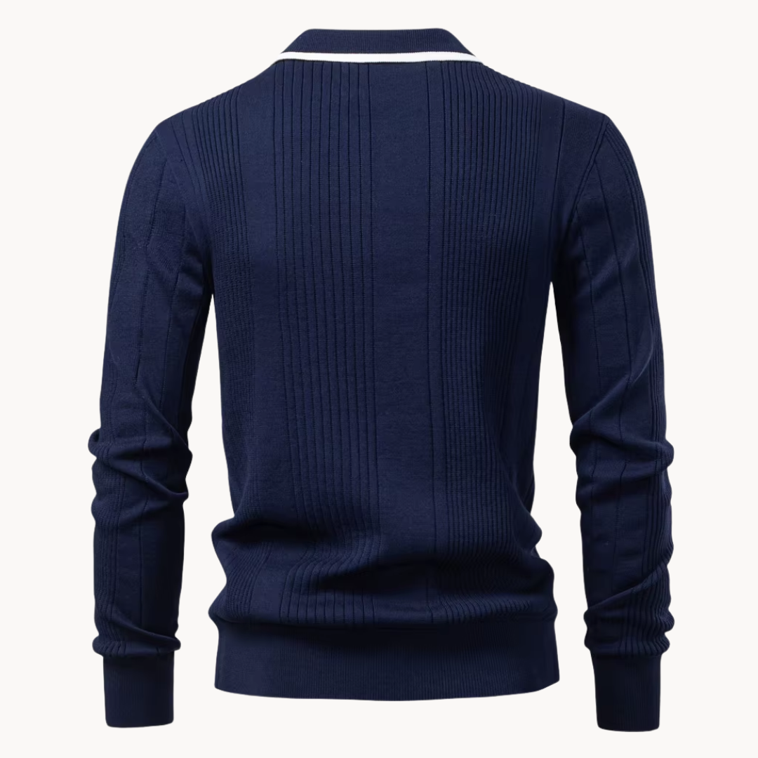 Polo Fletcher de Punto con Botones