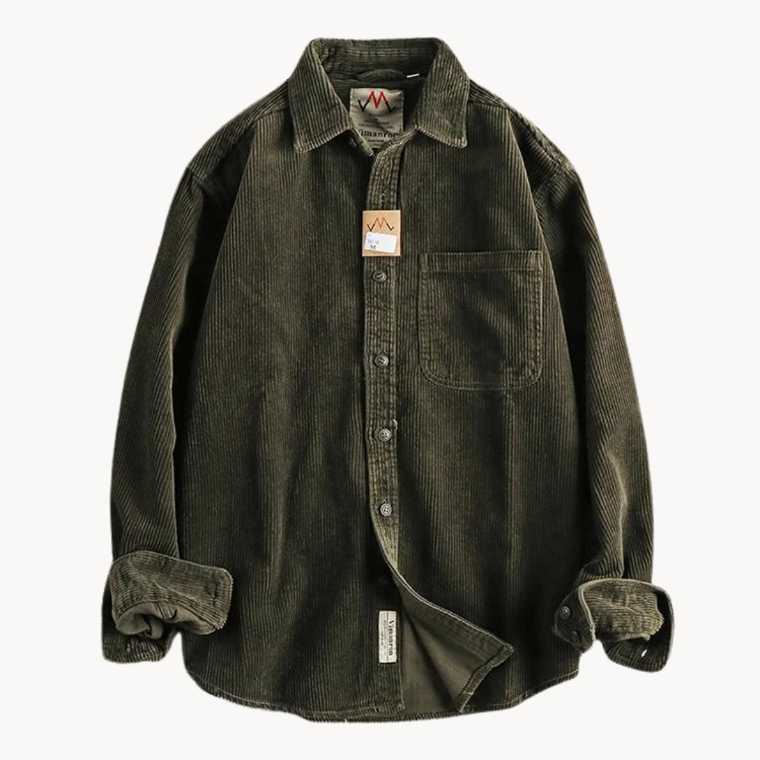 Camisa de Trabajo de Pana