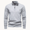 Jersey Winslow Argyle de Media Cremallera