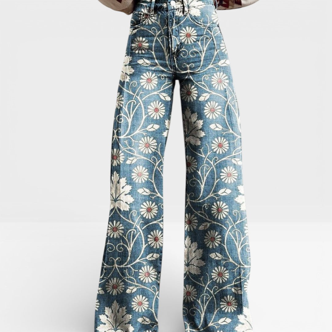 Valentina – Pantalón Boho Print
