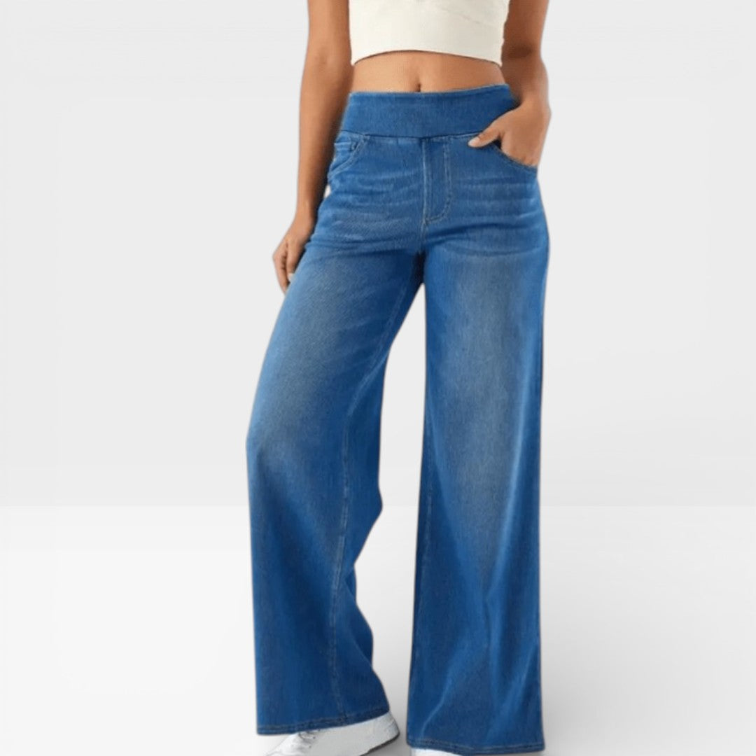 Lucía – Pantalón Denim Wide