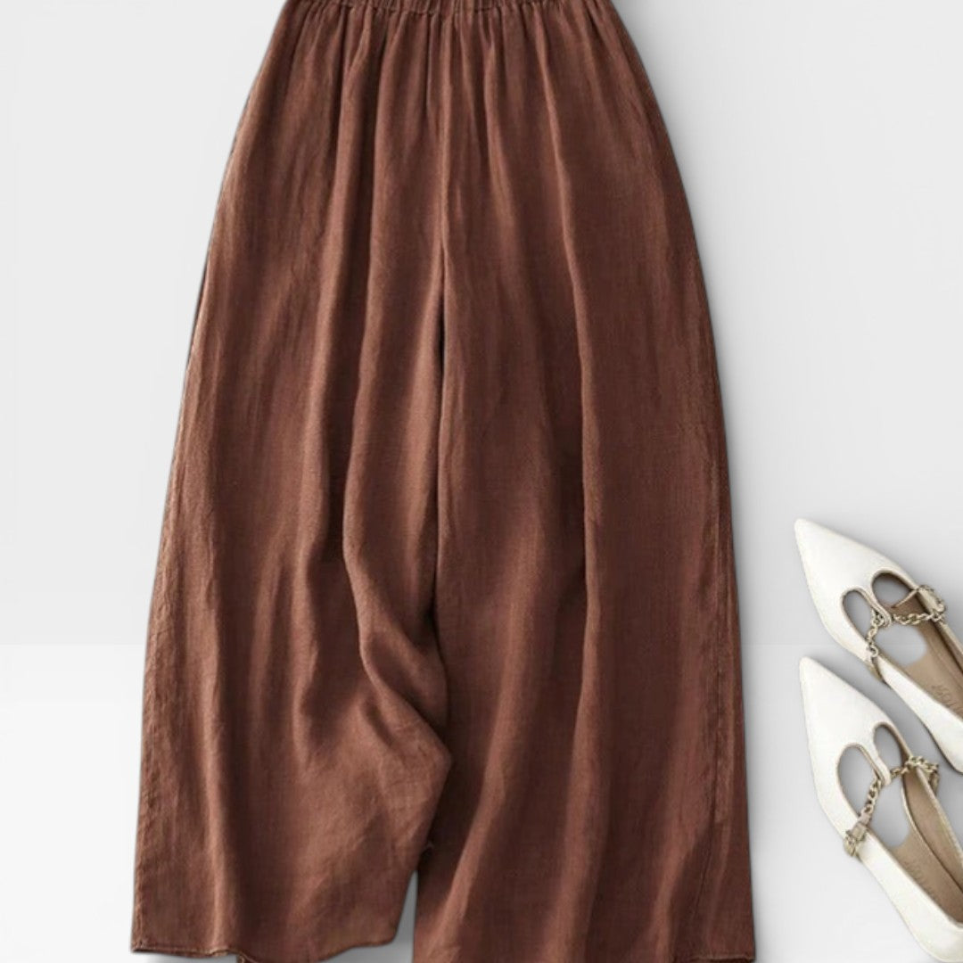 Elisa – Pantalón Flow Linen