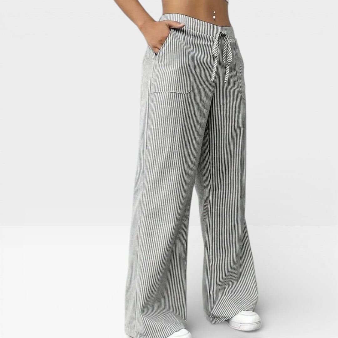 Paula – Pantalón Linen Relax