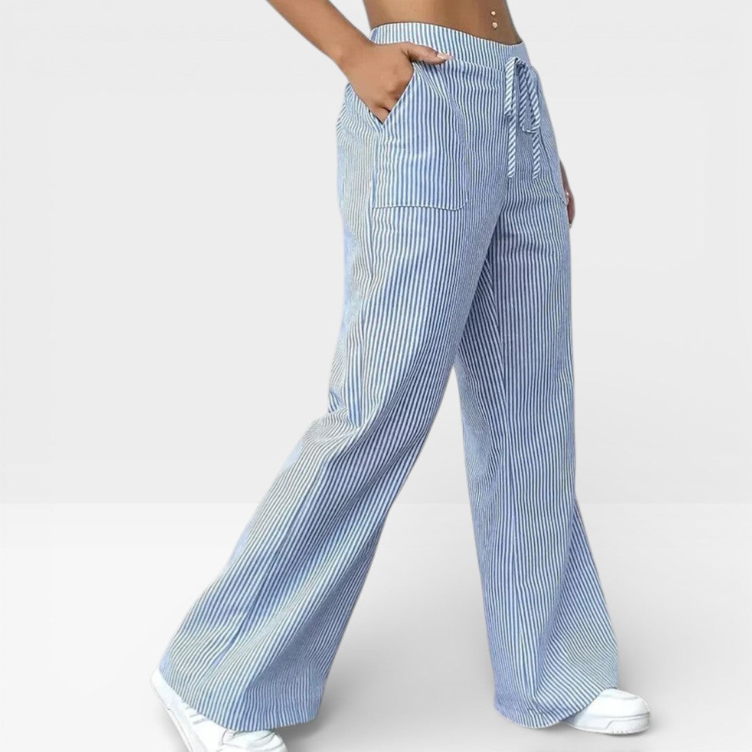 Paula – Pantalón Linen Relax