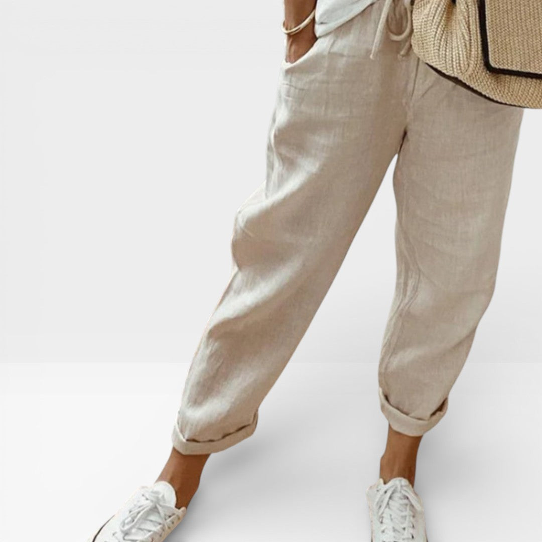 Nora – Pantalón Linen Comfort