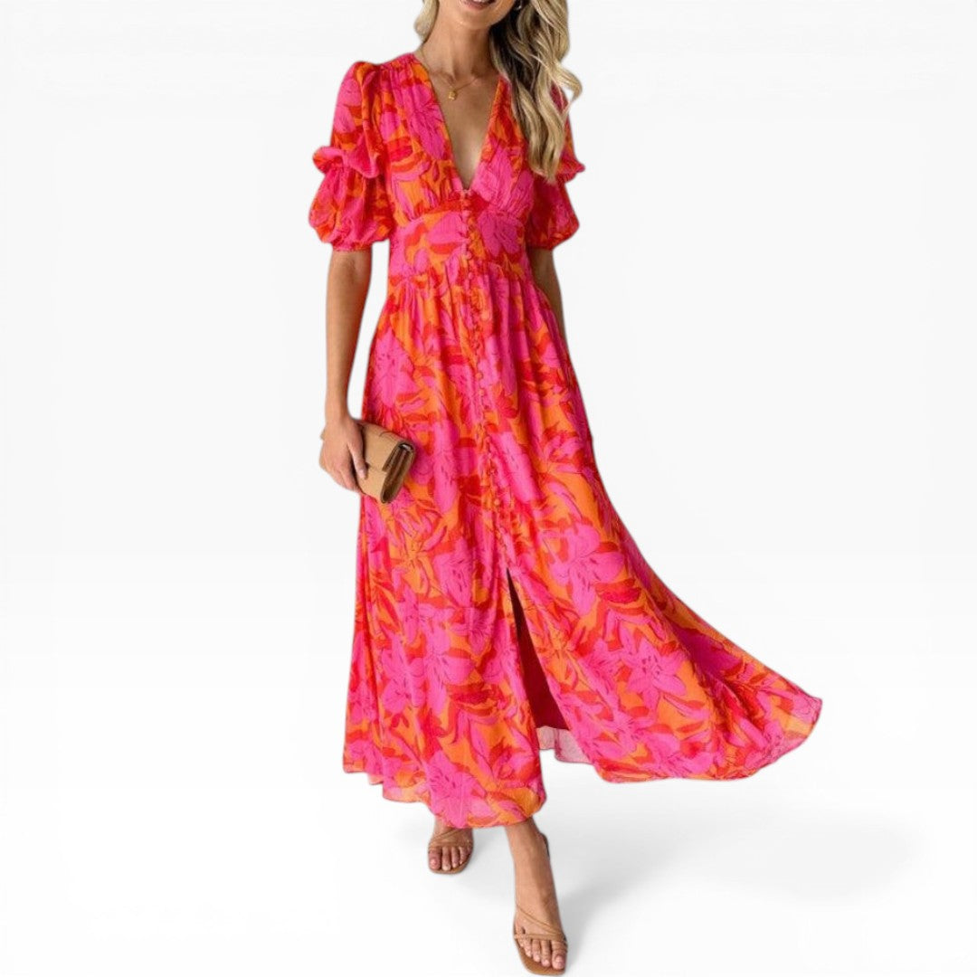 Estefania | Vestido Floral Casual