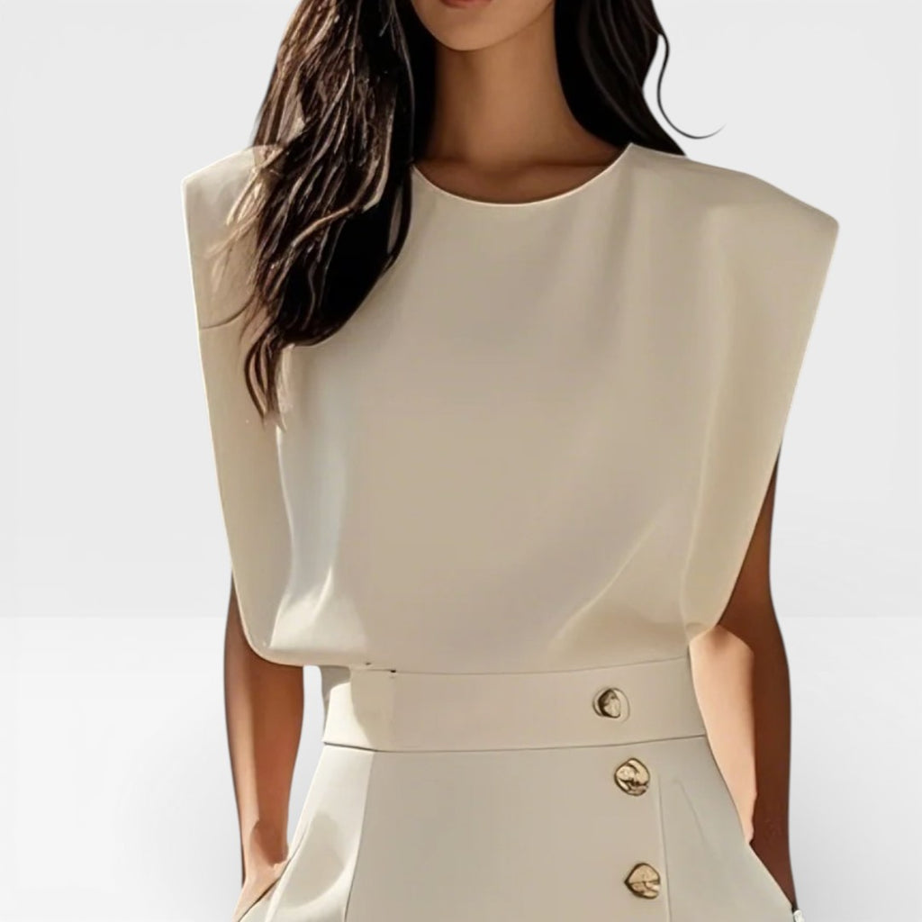 Elena – Vestido Ivory Elegance