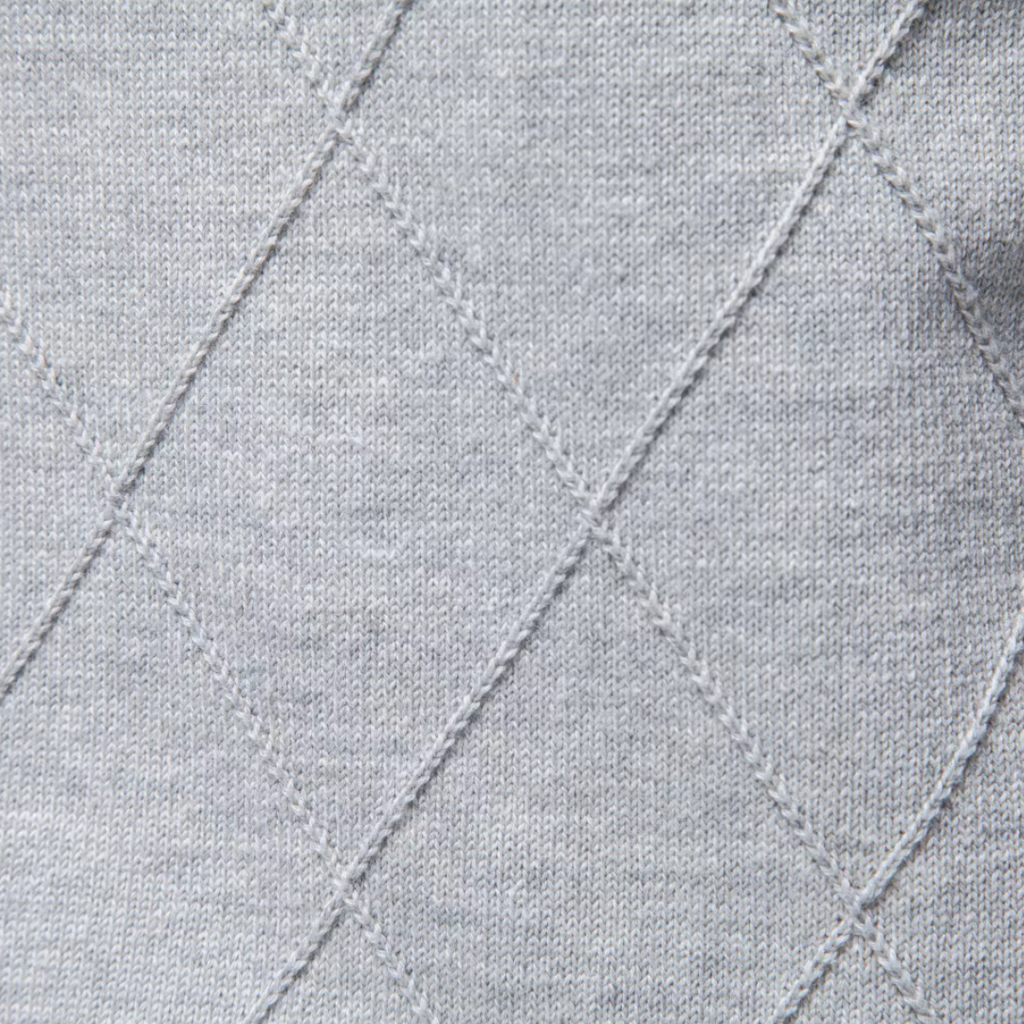Jersey Winslow Argyle de Media Cremallera