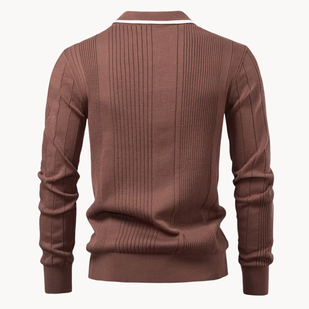 Polo Fletcher de Punto con Botones