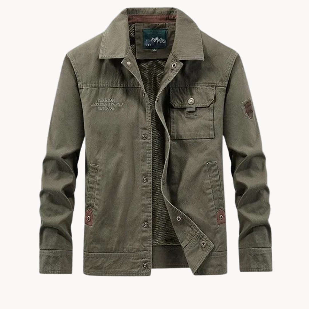 Chaqueta Cargo Bordeaux