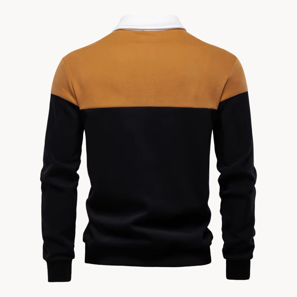 Sudadera Polo Rugby Beckett Bicolor