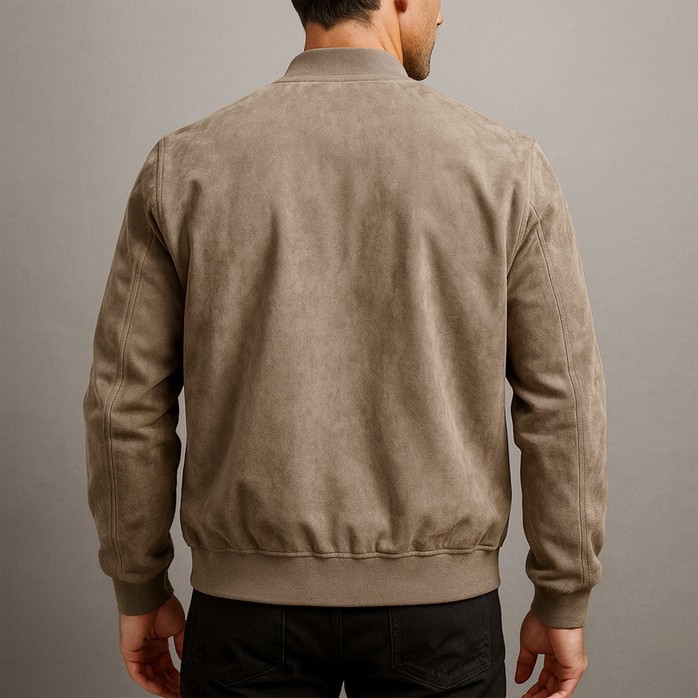 Axel Bomber– Clásica Chaqueta Suede Urbano