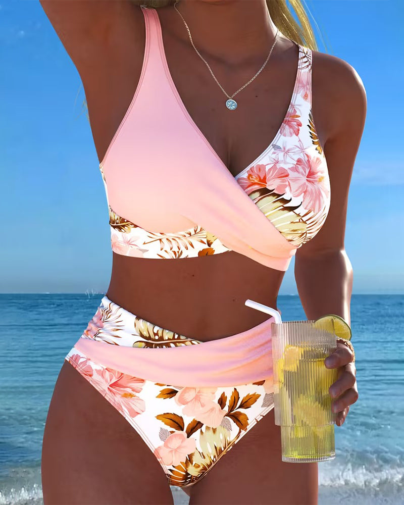 Valeria® | BIKINI FLORAL CON ABERTURA