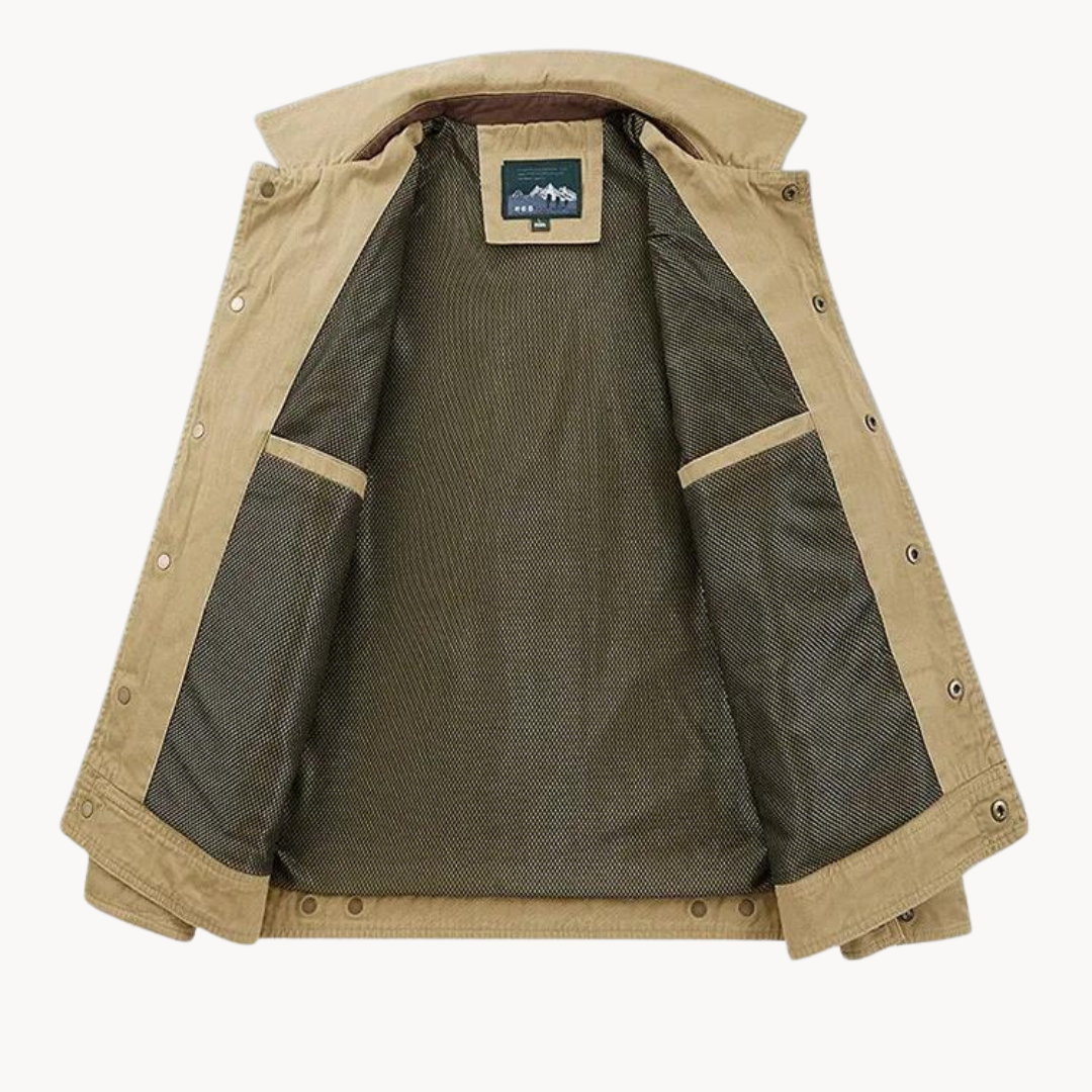 Chaqueta Cargo Bordeaux
