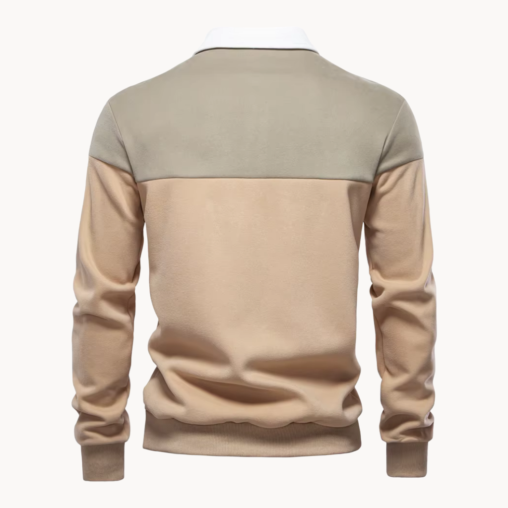 Sudadera Polo Rugby Beckett Bicolor