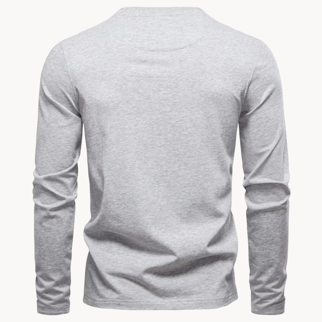 Camisa Henley Owen de Algodón