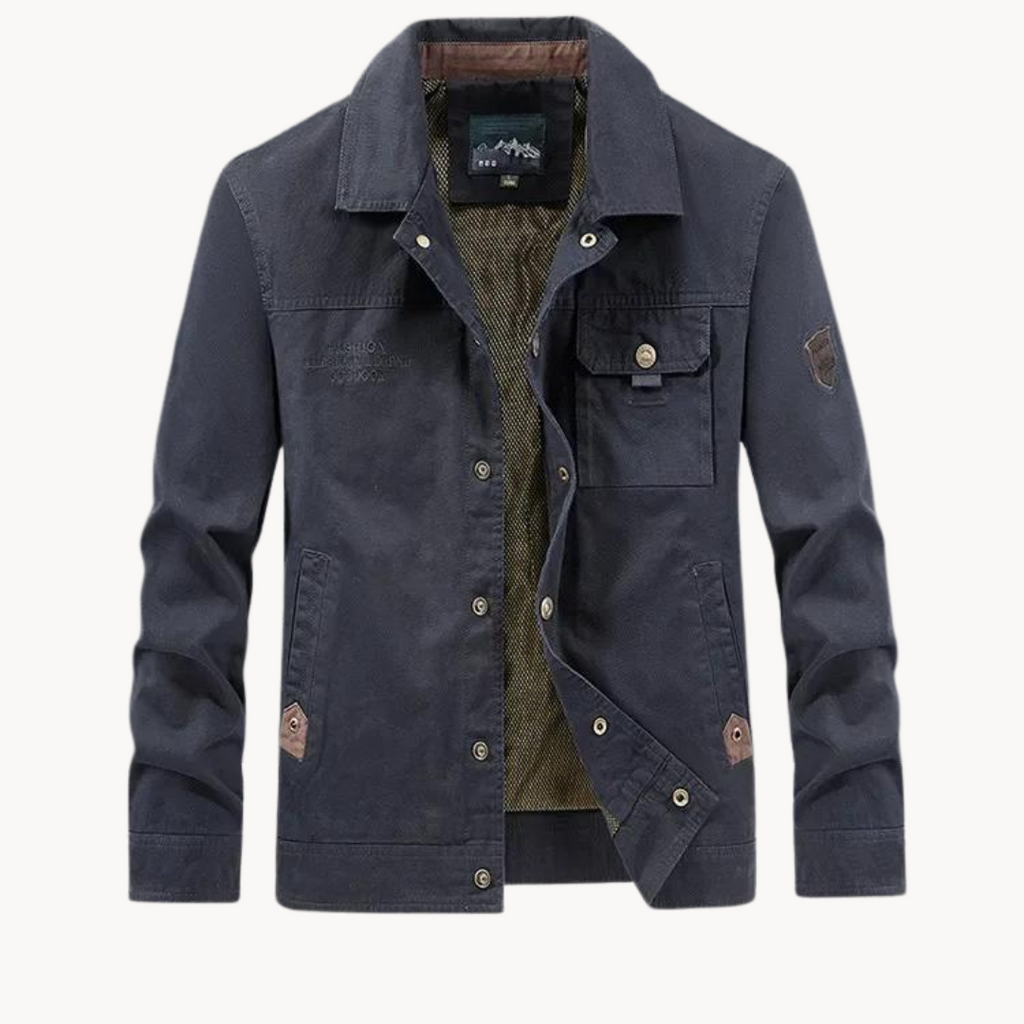 Chaqueta Cargo Bordeaux