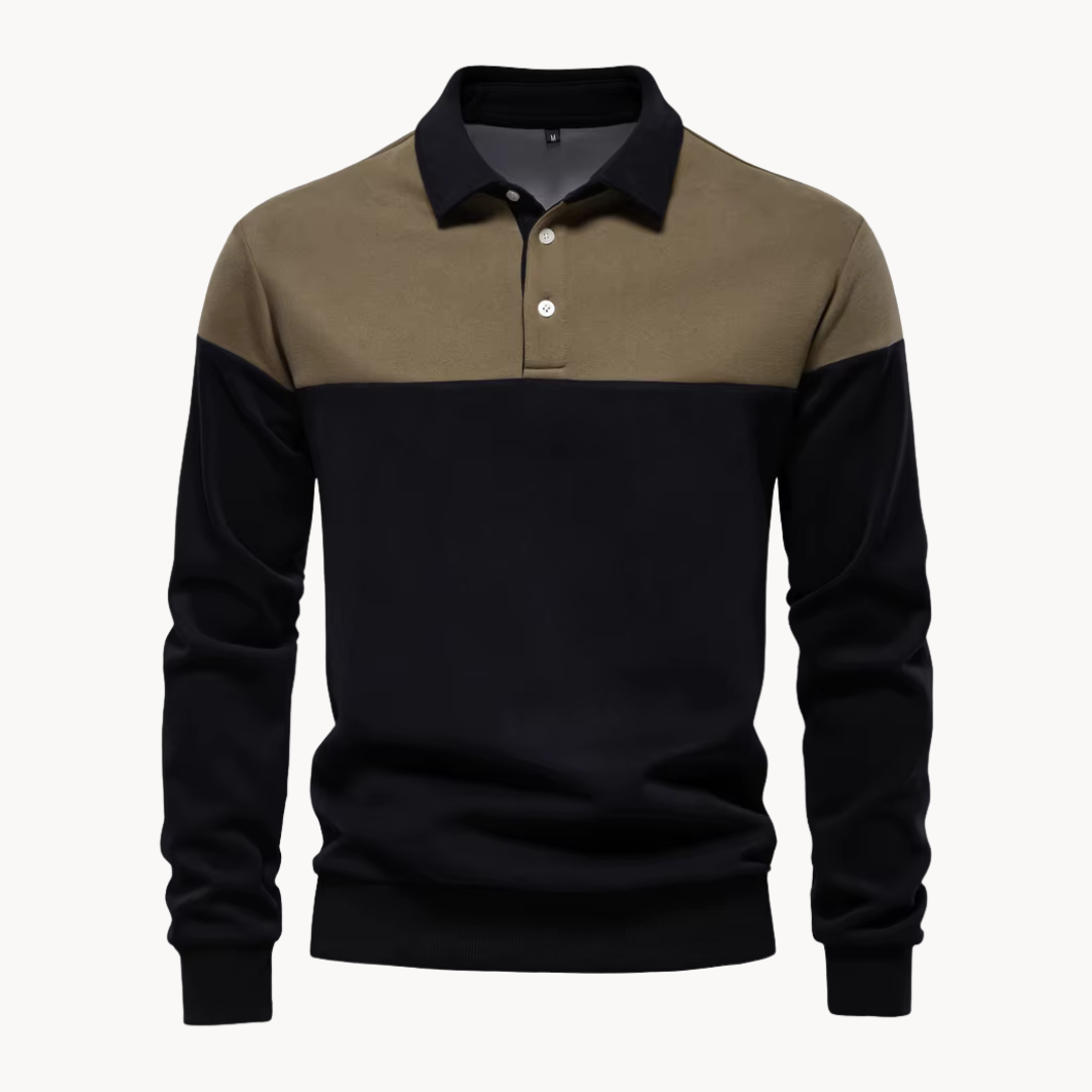 Sudadera Polo Rugby Beckett Bicolor