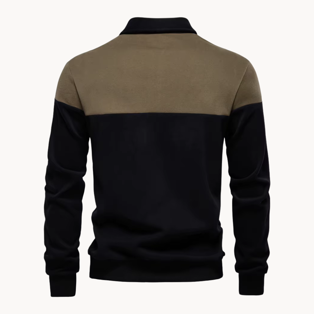 Sudadera Polo Rugby Beckett Bicolor