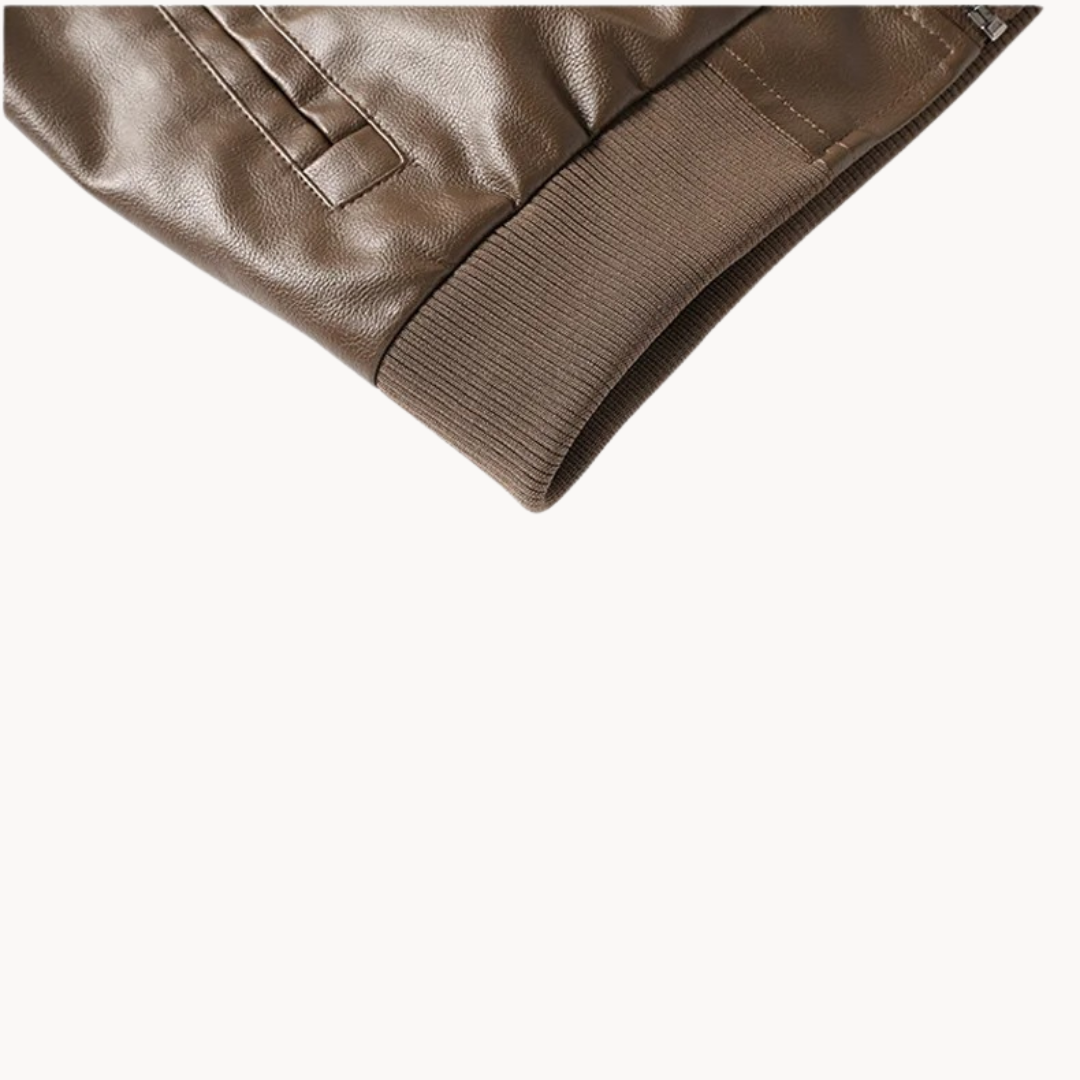 Chaqueta de Cuero Knight