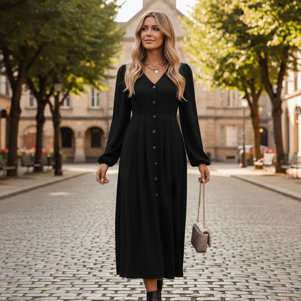 Amara | Vestido Maxi de Mujer para Graduación con Escote Corazón y Estampado Floral