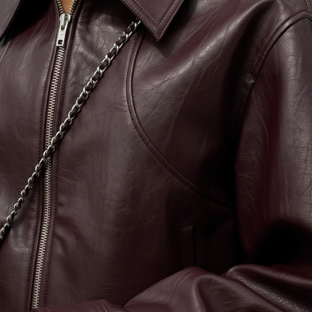 Ava | Chaqueta de Mujer con Cremallera Delantera y Cuello Camisero | Minimalista