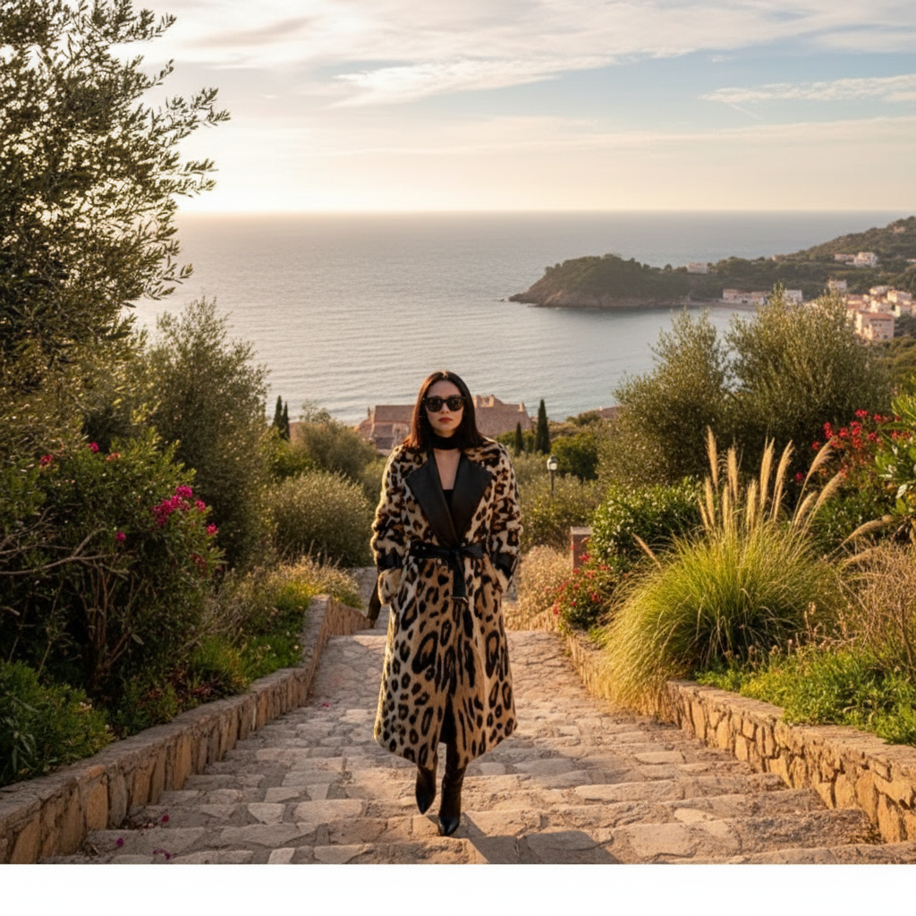 Ava | Abrigo Trench de Mujer con Cintura Ajustable y Solapa | Glamuroso