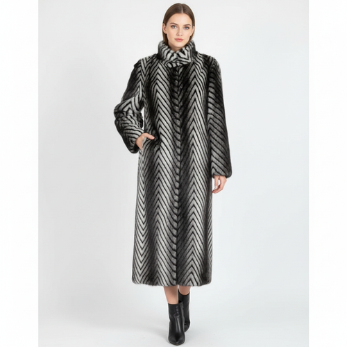 Avery | Abrigo Trench de Mujer con Cuello Alto y Manga Larga | Elegante