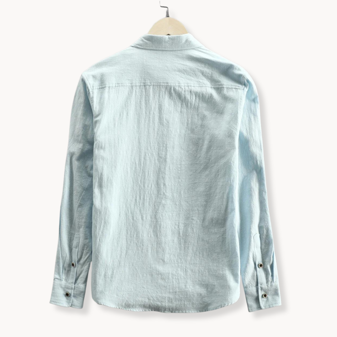 Camisa Whistler de Algodón y Lino
