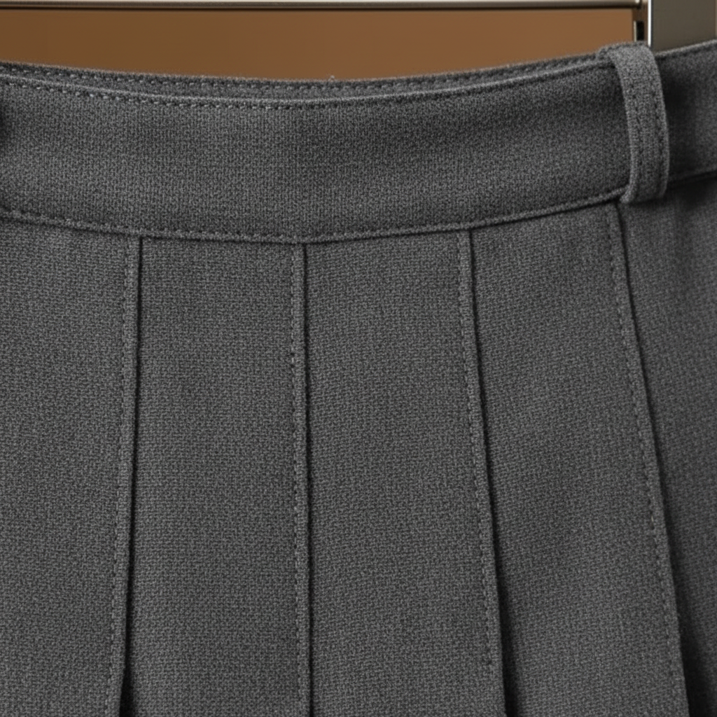 Charlotte | Falda Midi de Mujer con Diseño Plisado y Detalle de Cinturón | Elegante