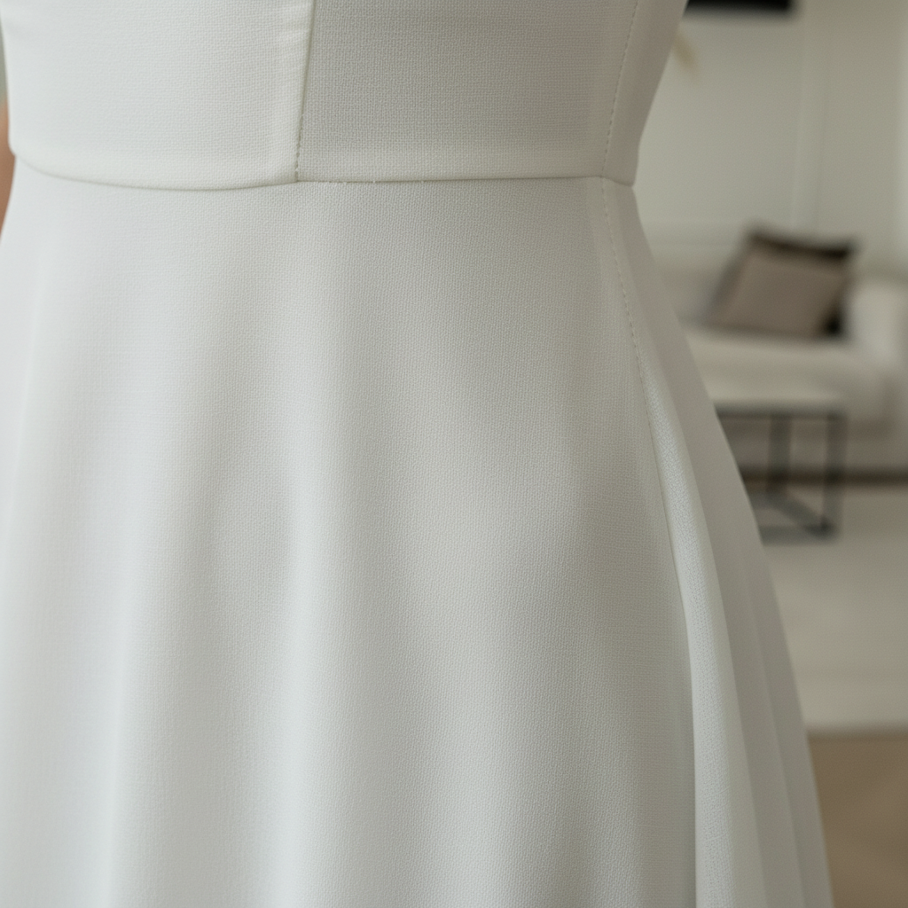 Charlotte | Vestido de Mujer para Invitada de Boda con Escote Cuadrado y Falda Acampanada | Elegante