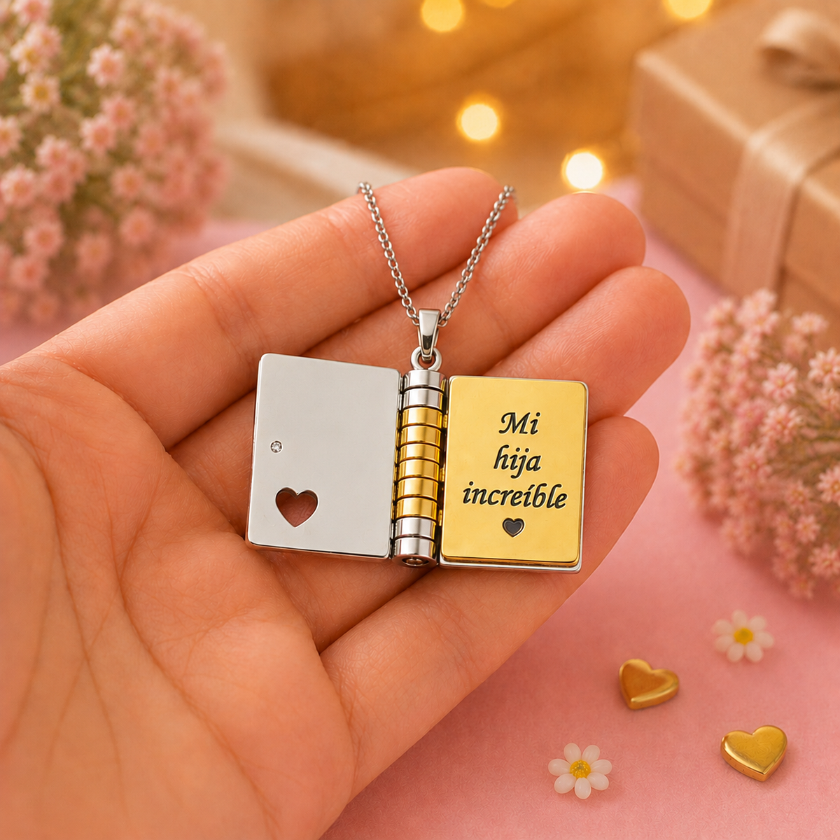 Libro Collar «Mi pequeña estrella» para mi hija