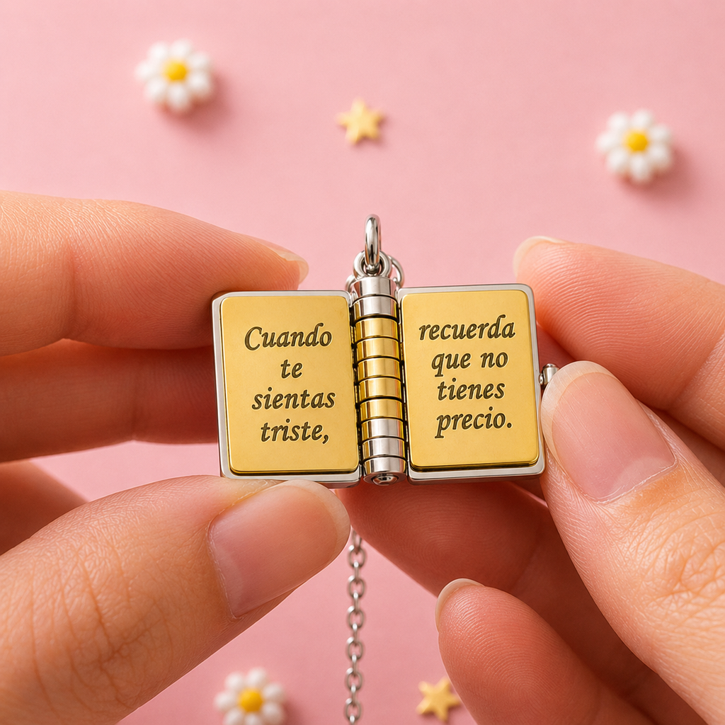 Libro Collar «Mi pequeña estrella» para mi hija