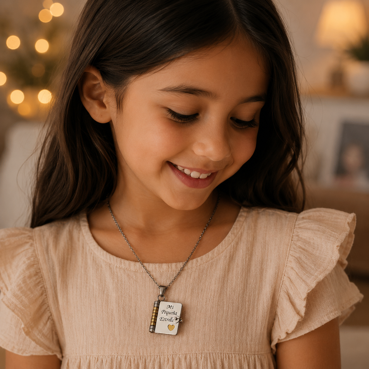 Libro Collar «Mi pequeña estrella» para mi hija
