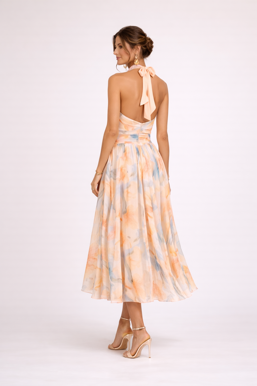 Camila | Vestido Acuarela Pastel