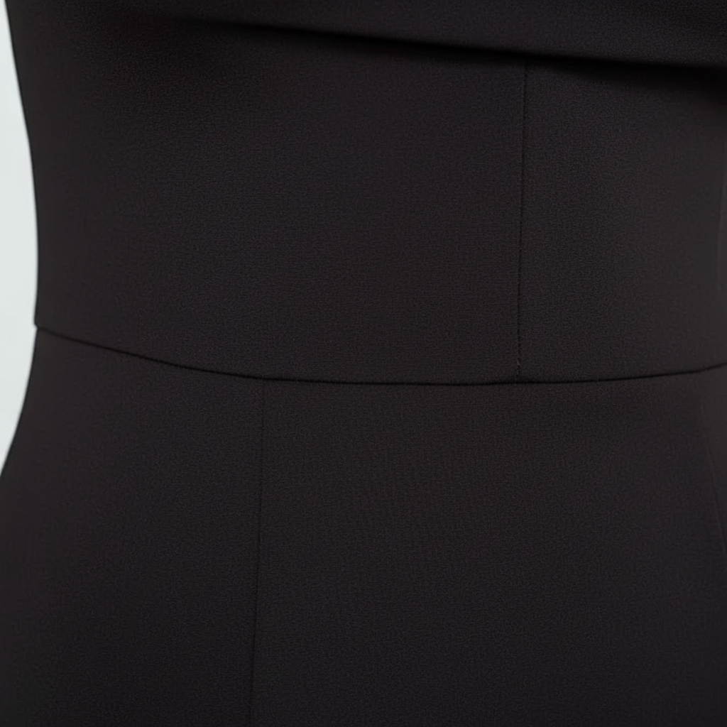 Elara | Vestido Maxi Formal de Mujer con Escote en V Cruzado y Estampado Elegante