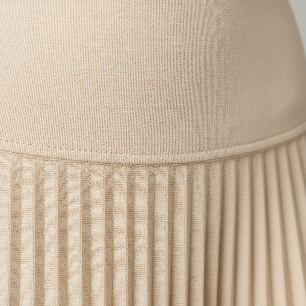 Emma | Vestido de Mujer para Invitada de Boda con Escote Descubierto y Falda Plisada | Elegante