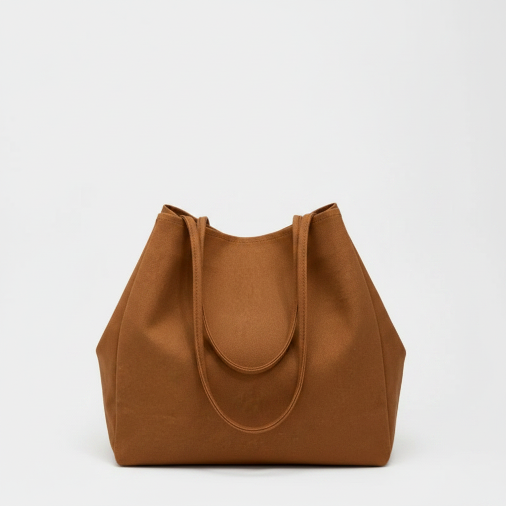 Harper | Bolso de Playa de Mujer con Forma Estructurada y Asas de Hombro | Minimalista