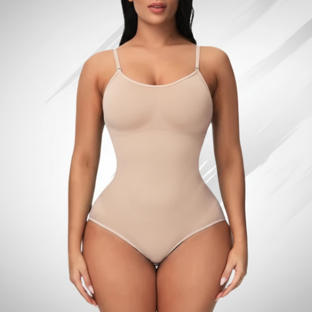 Harper | Body de Mujer Sin Mangas con Textura Acanalada | Minimalista