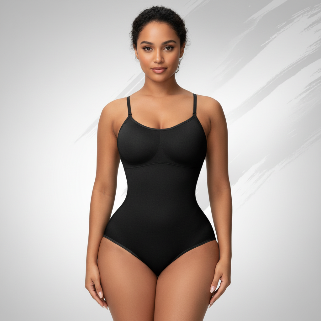 Harper | Body de Mujer Sin Mangas con Textura Acanalada | Minimalista