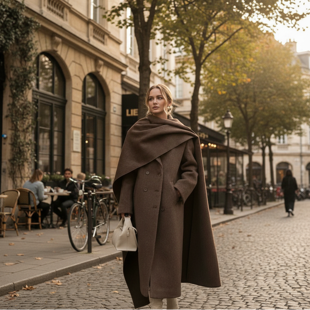Harper | Abrigo Trench de Mujer con Cierre de Botones y Manga Larga | Atemporal