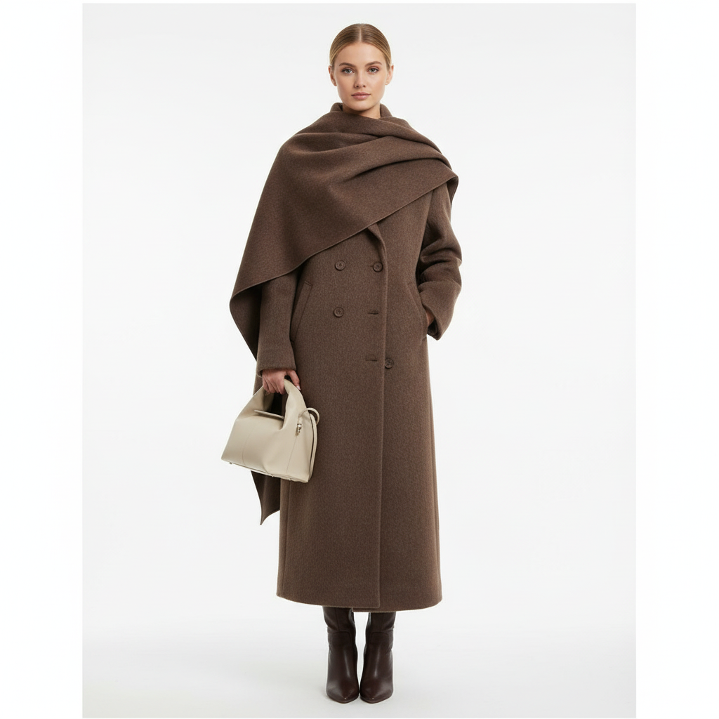 Harper | Abrigo Trench de Mujer con Cierre de Botones y Manga Larga | Atemporal