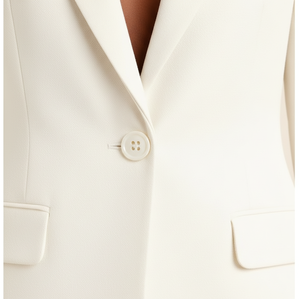 Madison | Traje Formal de Mujer con Solapa de Pico y Cierre de Botones | Elegante
