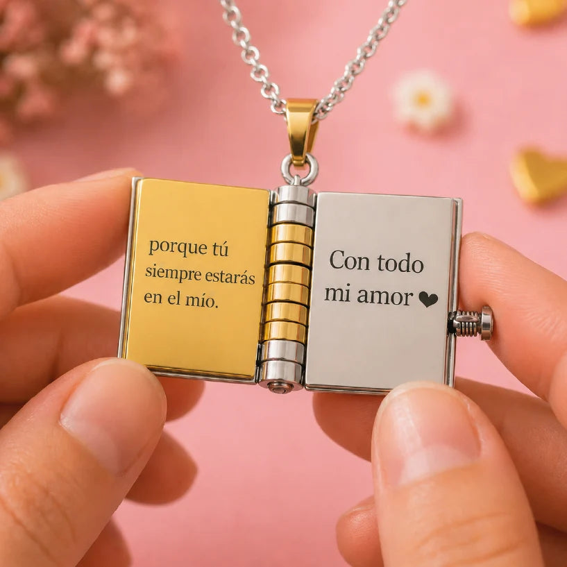 Libro Collar - Mi Pequeña Estrella para Mi Nieta